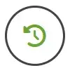Turnaround time icon