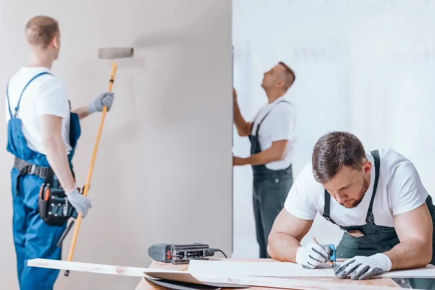House painting project photo